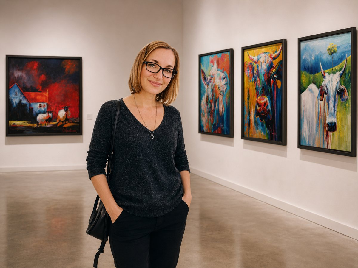 Olha Hnatiuk’s Figurative Painting Draws Growing Interest from European Galleries