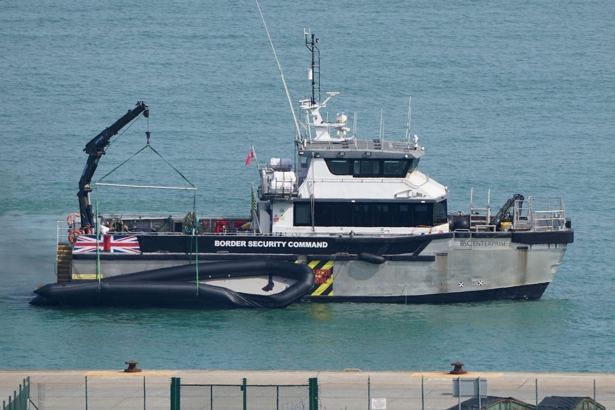 Teenager Accused of Piloting 'Mega Dinghy' in Record Channel Crossing