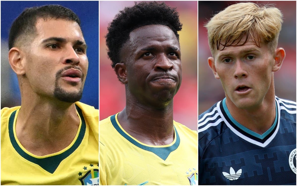 Arsenal linked with Vinícius Júnior and Man Utd target Hall in transfer roundup