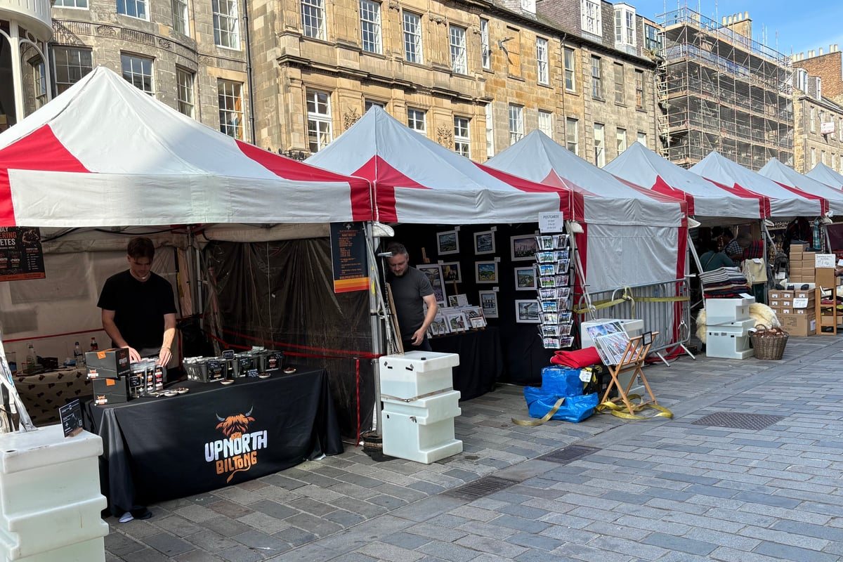 Edinburgh market traders hope for bumper business as Princes Street reopens