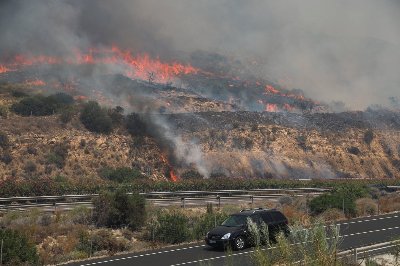 Wildfire in Almería kills at least 12, leaves 23 missing in Andalusia's deadliest blaze