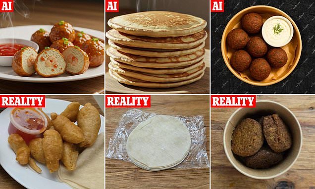 AI-generated food photos flood delivery apps as customers complain of misleading menus