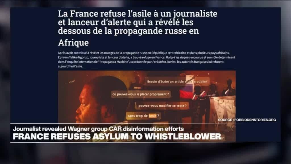 France denies asylum to Wagner disinformation whistleblower from Central African Republic