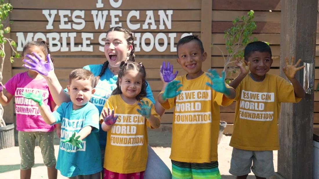 Mobile classrooms bring education to migrant children at US-Mexico border