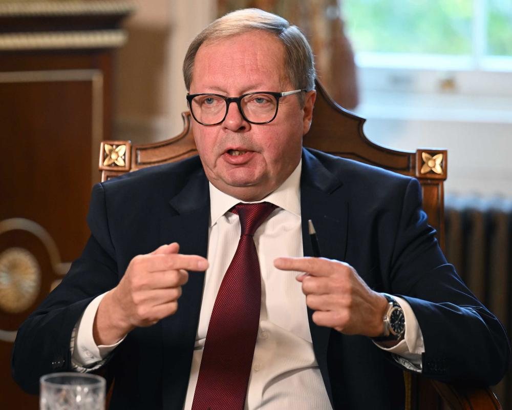 Russia withdraws ambassador to UK as Kremlin pressures Britain over Ukraine