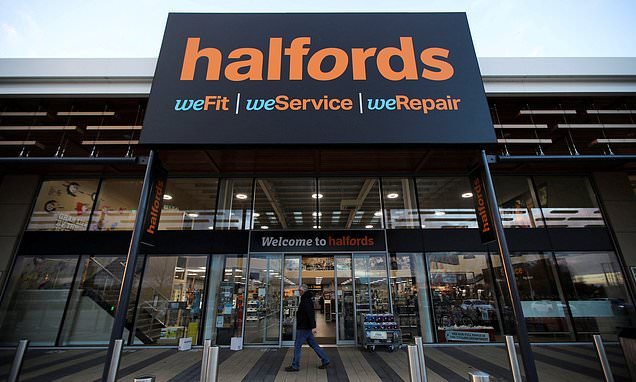 Halfords shares hit four-year high as warm weather lifts annual profit outlook