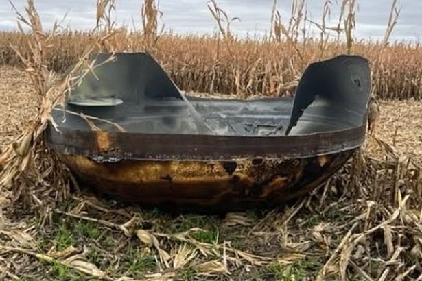 Metallic object found in Minnesota cornfield may be space debris