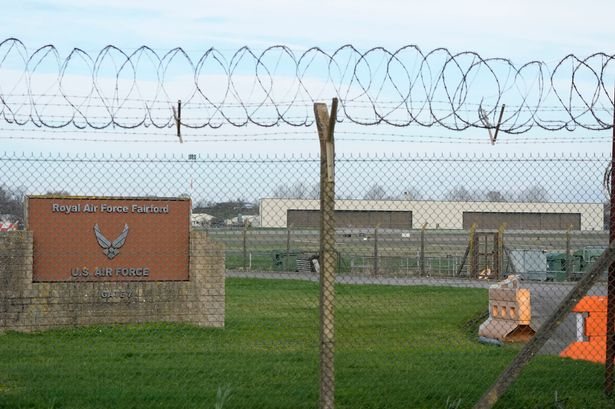 Major Incident Declared Near RAF Fairford as Men Arrested Under Explosives Act