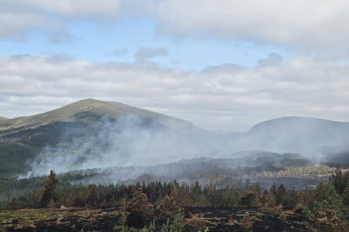 Residents ‘upset and angry’ amid Cairngorms wildfire evacuation orders