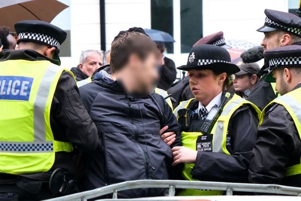Five Arrested at Pro-Palestine Rally in London on October 7 Anniversary
