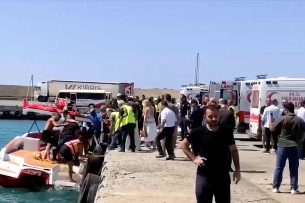 Seven dead after ferry capsizes off northern Cyprus