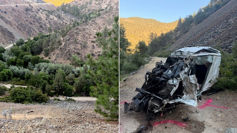 Driver Survives 600-Foot Plunge Off California Cliff, Arrested on Suspicion of DUI