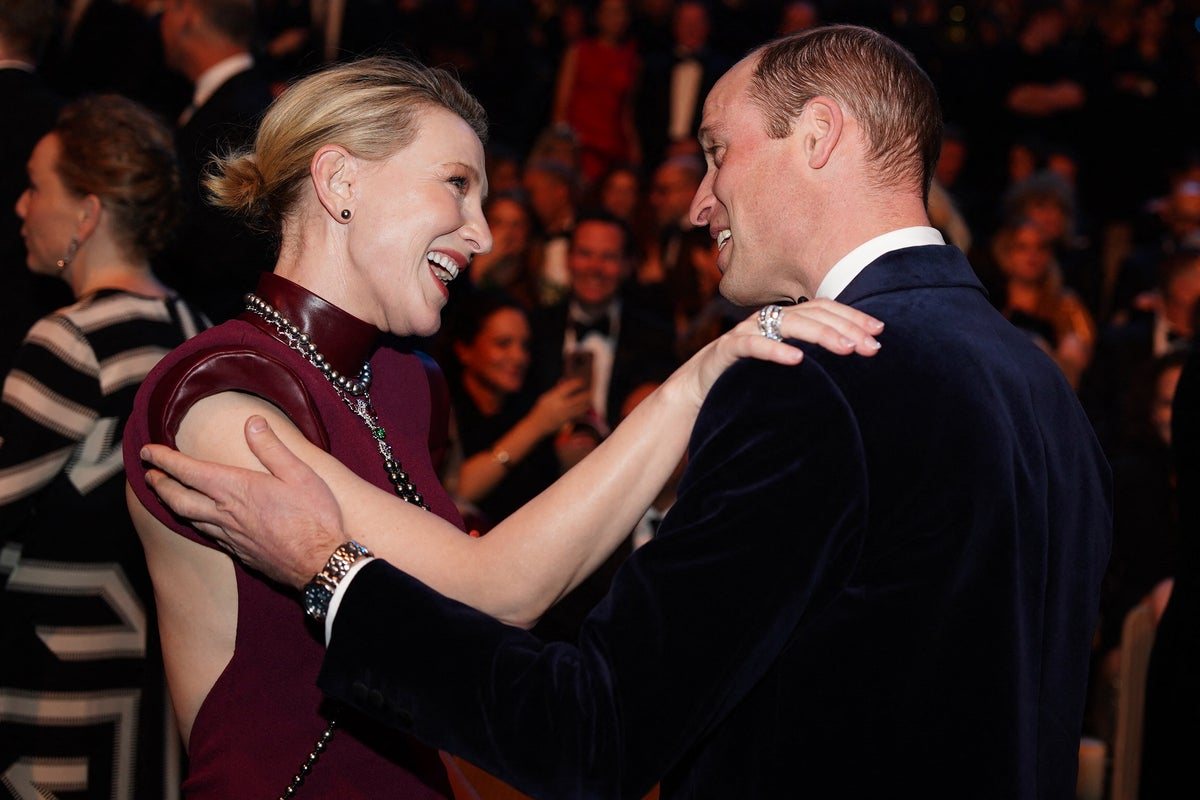 Cate Blanchett hails Prince William as extraordinary climate leader