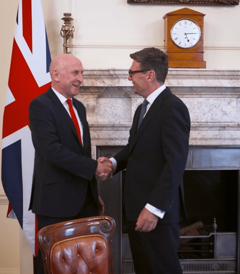 John Healey Appointed Chancellor in Andy Burnham Cabinet Reshuffle