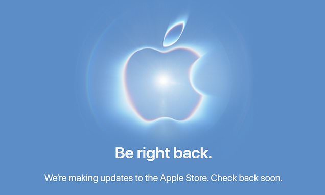 Apple Store goes offline ahead of expected product launch event