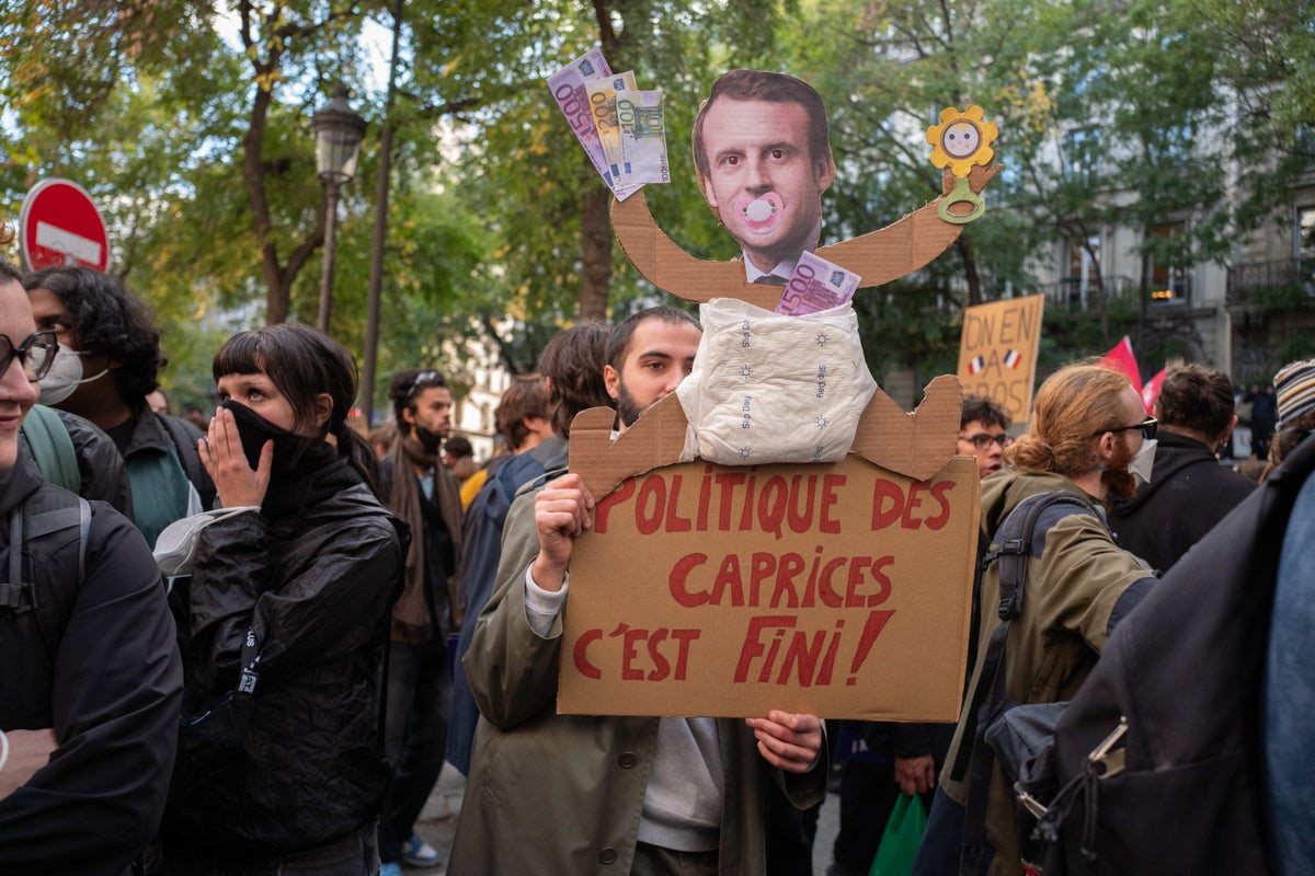 French Leaders Face Anger on the Streets as Protesters Unite Over Sense of Betrayal