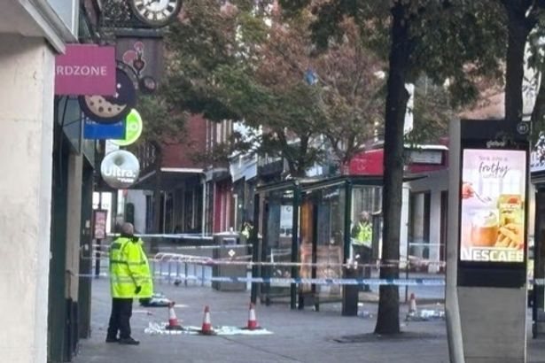 Nottinghamshire Police Officer Shot in Foot in Nottingham City Centre