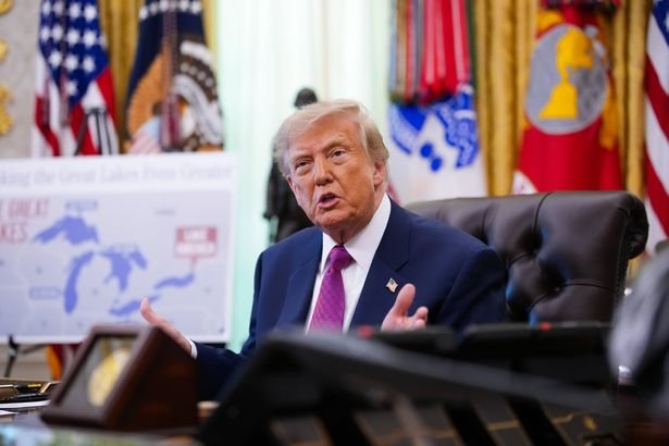 Trump signs order to rename Lake Ontario as Lake America amid Canada trade war
